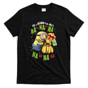 Despicable Me Minion Banana Present Christmas Short Sleeve T-Shirt