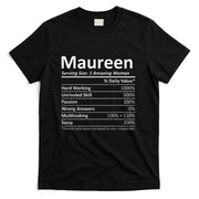 MAUREEN Nutrition Personalized Name Funny Christmas Gift T-Shirt