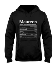 MAUREEN Nutrition Personalized Name Funny Christmas Gift T-Shirt