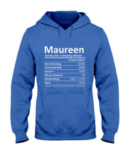 MAUREEN Nutrition Personalized Name Funny Christmas Gift T-Shirt