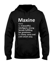 MAXINE Definition Personalized Name Funny Christmas Gift T-Shirt