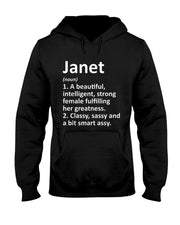 JANET Definition Personalized Name Funny Christmas Gift T-Shirt