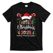 Family Christmas 2025 Matching Squad Santa Elf Funny Xmas T-Shirt