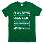 Funny Gift for Brother From Awesome Sister Birthday T-Shirt