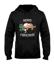 Merry Christmas Cute Sloth Xmas Outfit Matching Family T-Shirt