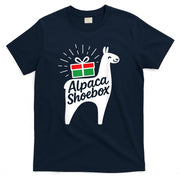 Alpaca Shoebox Christmas Child Giving T-Shirt