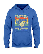 Drumming Art For Boys Girls Kids Drumline Drum Set Drummer T-Shirt
