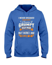 Mens I Never Dreamed That Id Become A Grumpy Old Man Grandpa Short Sleeve T-Shirt
