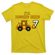 7th Birthday I'm Digging Being Seven T-Shirt