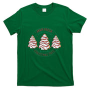 Farm Fresh Christmas Tree Frosting Frosted Cake Debbie T-Shirt
