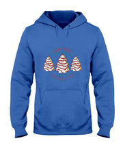 Farm Fresh Christmas Tree Frosting Frosted Cake Debbie T-Shirt