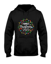 Family Christmas 2025 Light Matching Family Xmas Costume T-Shirt