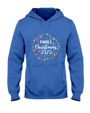 Family Christmas 2025 Light Matching Family Xmas Costume T-Shirt