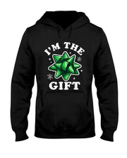 Im the gift - Funny Ugly Christmas Sweater - Xmas Bow T-Shirt