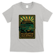Alligator Alcatraz Art Deco T-Shirt