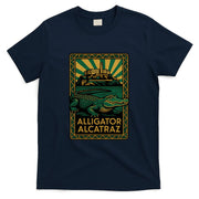 Alligator Alcatraz Art Deco T-Shirt