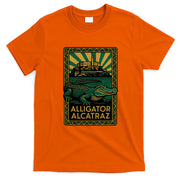 Alligator Alcatraz Art Deco T-Shirt
