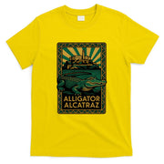 Alligator Alcatraz Art Deco T-Shirt