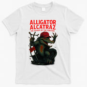 Alligator Alcatraz Escape Warning MAGA T-Shirt