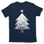 Abstract Big Christmas Tree T-Shirt