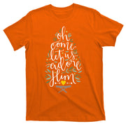 Adore Him Baby Jesus Christmas T-Shirt