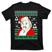 Albert Einstein Ugly Christmas Sweater T-Shirt