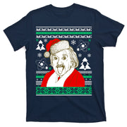Albert Einstein Ugly Christmas Sweater T-Shirt