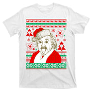 Albert Einstein Ugly Christmas Sweater T-Shirt