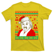 Albert Einstein Ugly Christmas Sweater T-Shirt