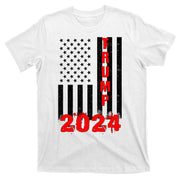 American Flag Design Trump 2024 T-Shirt
