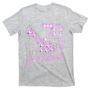 Fabulous & 70 Sparkly Shiny Heel 70th Birthday T-Shirt