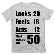Funny 50th Birthday Fifty Years T-Shirt