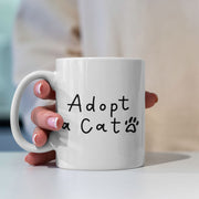 Adopt a Cat Coffee Mug