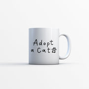Adopt a Cat Coffee Mug