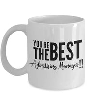 Advertising Manager mug Best Advertising Manager Advertising Manager gift Advertising Manager  gift for advertising manager coffee mug