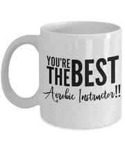 Aerobics Instructor mug Best Aerobics Instructor Aerobics Instructor gift Fitness mug  gift for aerobics instructoraerobics instructor