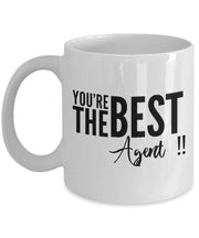 Agent mug Best Agent Agent gift Agent  gift for agent ceramic coffee mug