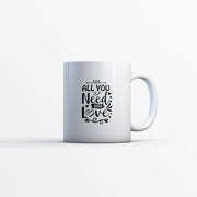 All You Need Is Love And a Cat With Hearts Coffee Mug