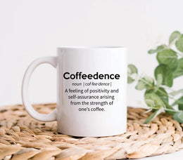 Coffeedence Mug Coffee Mug Coffee Lover Gift Coworker Gift Mug Coffee Gifts Coffee Drinker Mug Love Coffee Definition