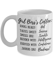 Girl Boss Coffee Mug Boss Lady Gift Girl Power Wife Mom Boss Mug Boss Gift Feminism Mom Gift Gift for her Christmas gift Birthday graduation