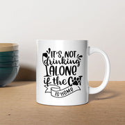 alone if the cat Coffee Mug
