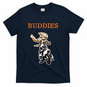 Father Son Matching Riding Buddies Dirt Bike Dad Motocross T-Shirt
