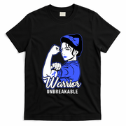 Colon Cancer Warrior Gift Colorectal Cancer Awareness Gift T-Shirt