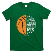 Christian Basketball Religious Gifts T-Shirt