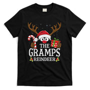 99 Gifts Matching Christmas Reindeer Squad Unisex-Youth Christmas Themed T-Shirt - Black Small