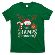 99 Gifts Matching Christmas Reindeer Squad Unisex-Youth Christmas Themed T-Shirt - Black Small