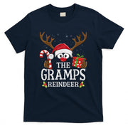 99 Gifts Matching Christmas Reindeer Squad Unisex-Youth Christmas Themed T-Shirt - Black Small
