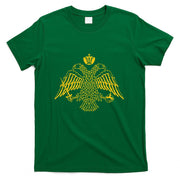 Double Headed Eagle Byzantine Christian Orthodox Emblem T-Shirt