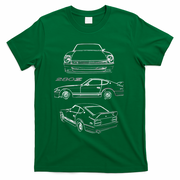 1978 Datsun 280z Vintage Jdm Tuner Collector Car T-Shirt - Green