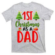 1st Christmas As A Dad T-Shirt